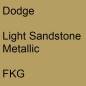 Preview: Dodge, Light Sandstone Metallic, FKG.